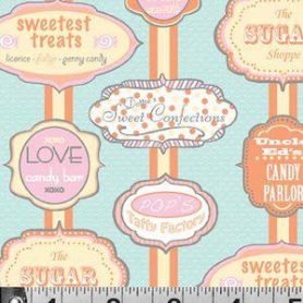 Dotties Sweet Shop I Love Candy In Blue