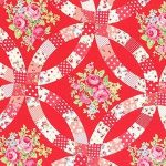 Flower Sugar Fall 2014 Patchwork Red