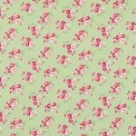 Rosey Cherry Blossom In Green