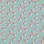 Rosey Cherry Blossom In Teal