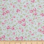 Shabby Chic Ballet Rose Small Rose Blue