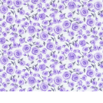 Small Rosette Lilac **END OF BOLT**