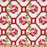 Sugar Hill Rose Trellis Red