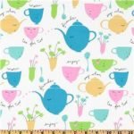Tea Party Tea Cups White