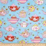 Tiddlywinks Teatime Blue **END OF BOLT**