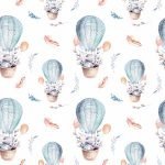 Pre-Order Bunny Rides In The Hot Air Balloon Digital Print