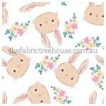 Easter Bunnies In The Garden Digital Print