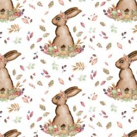 Easter Hunt In The Garden Digital Print