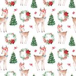 Oh Deer Christmas Digital Print