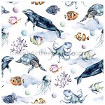 Sea Life Under The Sea Digital Print