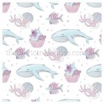 The Little Mermaid Party Under The Sea Digital Print **END OF BOLT**