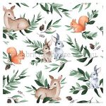 Woodland Forest Friends Digital Print