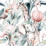 Zoo In The Jungle Digital Print