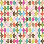 Friendly Forest Diamonds Multi ** END OF BOLT **