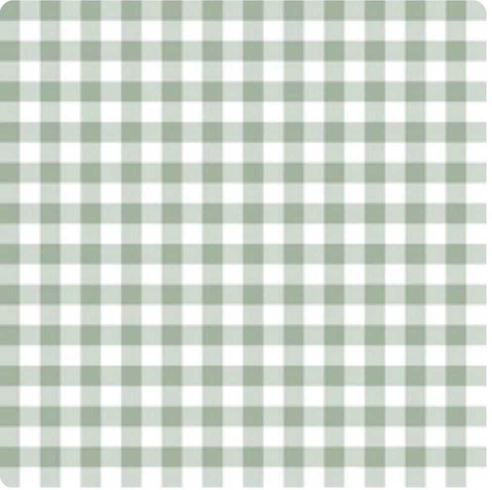 GinghamSageGreenMini